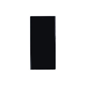 Samsung Galaxy S23 Ultra S918B Sk�rm OLED med ramme Cream Display og Digitizer Soft-OLED