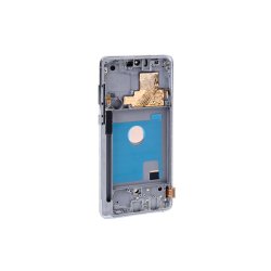 Samsung Galaxy Note 10 Lite N770F/ DS Sk�rm OLED med ramme Display og Digitizer Soft-OLED