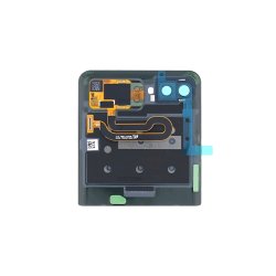 Samsung Galaxy Z Flip F700F Sk�rm Sort Display og Digitizer Service Pack