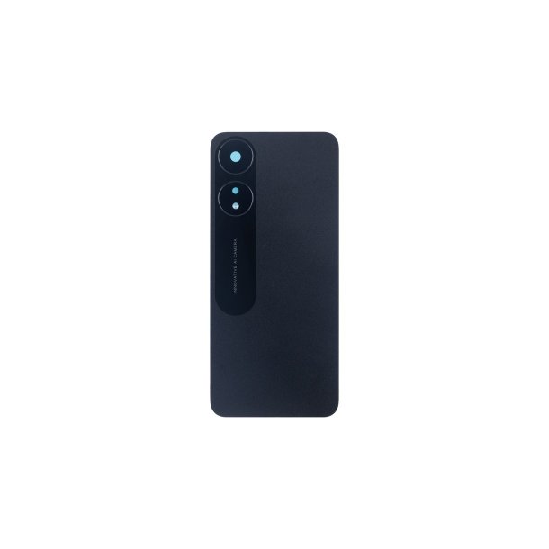 Oppo A58 5G bagcover Black med linse OEM