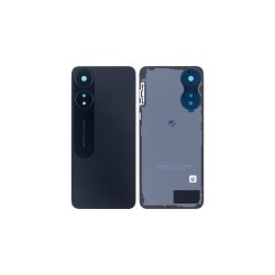 Oppo A58 5G bagcover Black med linse OEM