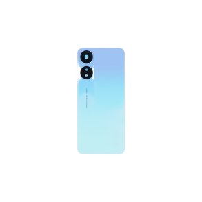 Oppo A58 5G bagcover Blue med linse OEM