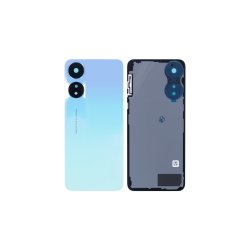 Oppo A58 5G bagcover Blue med linse OEM