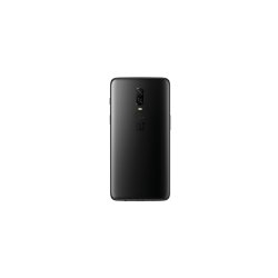 OnePlus 6 bagcover Mirror Black med linse OEM