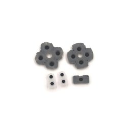 Sony Playstation 5 kompatibel Rubber Controller Conductive Membrane Buttons Silver OEM