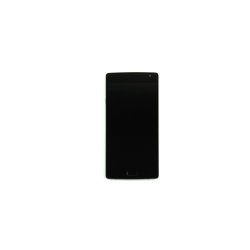 OnePlus Two Sk�rm med ramme Sort Display og Digitizer