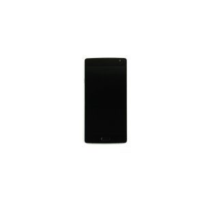 OnePlus Two Sk�rm med ramme Sort Display og Digitizer