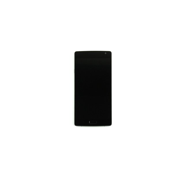 OnePlus Two Sk�rm med ramme Sort Display og Digitizer