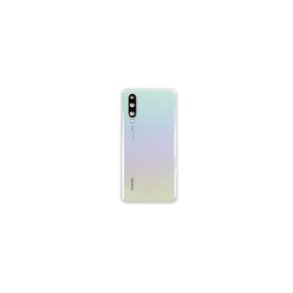 Huawei P30 bagcover Pearl White med linse OEM