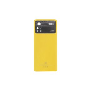 Xiaomi Poco X4 Pro 5G bagcover Gul med linse OEM