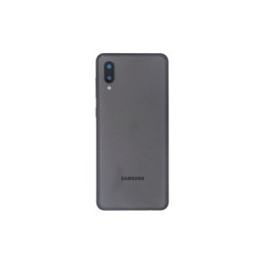 Samsung Galaxy A02 A022F bagcover Black med linse OEM