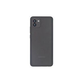 Samsung Galaxy A03 A035F bagcover Black med linse OEM