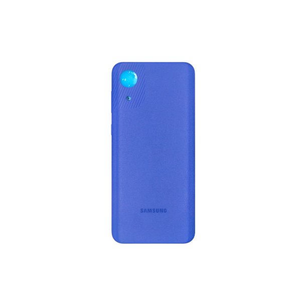 Samsung Galaxy A03 Core A032F bagcover Blue med linse OEM