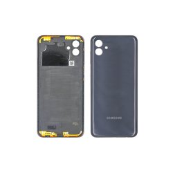 Samsung Galaxy A04 Core bagcover Black med linse OEM