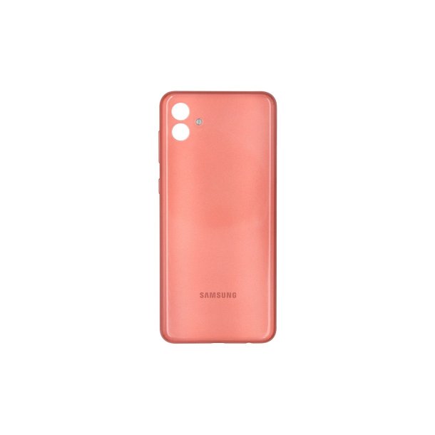 Samsung Galaxy A04 Core bagcover Gold med linse OEM