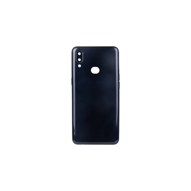 Samsung Galaxy A10s A107F bagcover Black med linse OEM