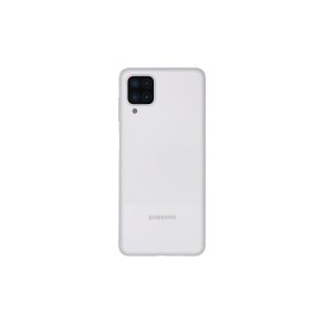 Samsung Galaxy A12 (Nacho) A127F bagcover White med linse OEM