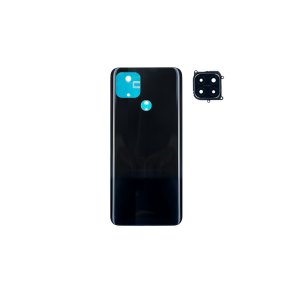 Oppo A15s bagcover Black med linse OEM
