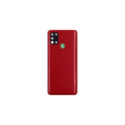 Samsung Galaxy A21s A217F bagcover Red med linse OEM