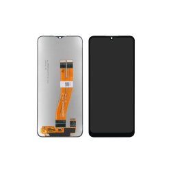 Sk�rm til Samsung Galaxy A03s A037F (Non EU) LCD uden Ramme OEM Sort