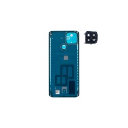 Oppo A15s bagcover White med linse OEM