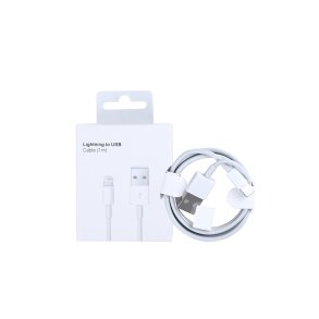 USB-A til Lightning Ladekabel 1m Hvid Apple-Kompatibel