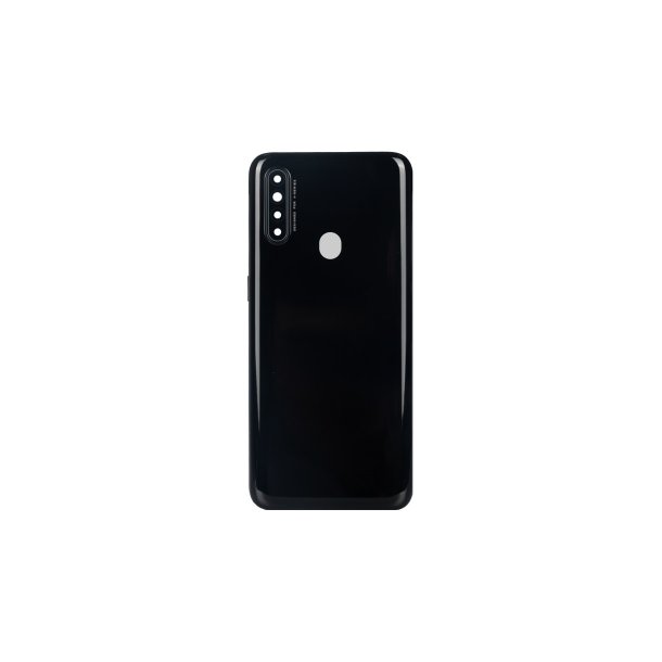 Oppo A31 bagcover Black med linse OEM