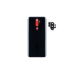 Oppo A5 (2020) bagcover Mirror Black med linse OEM