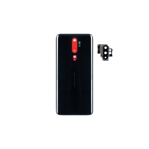Oppo A5 (2020) bagcover Mirror Black med linse OEM