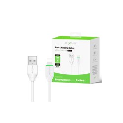 Rixus Lightning kabel 1m Hvid RXU81A