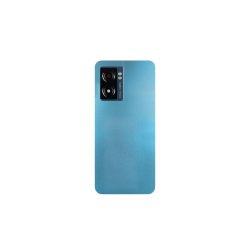 Oppo A77 5G bagcover Blue med linse OEM