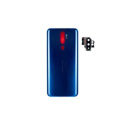 Oppo A9 bagcover Purple med linse OEM