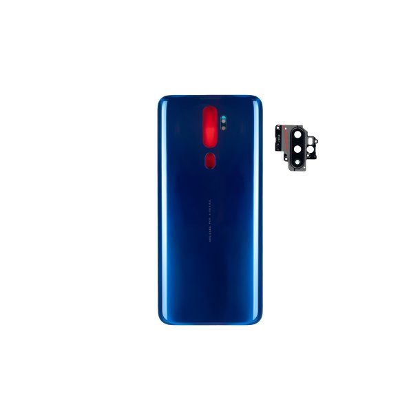 Oppo A9 bagcover Purple med linse OEM