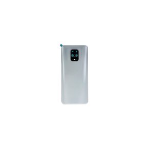 Xiaomi Redmi Note 9 Pro / Xiaomi Redmi Note 9S bagcover White med linse OEM