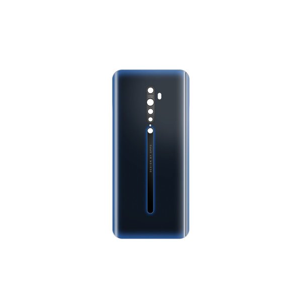 Oppo Reno 2 bagcover Black med linse OEM