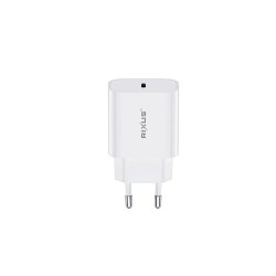 Oplader 20W Hvid Rixus RX2021