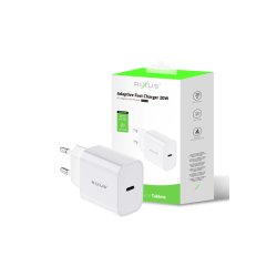 Oplader 20W Hvid Rixus RX2021