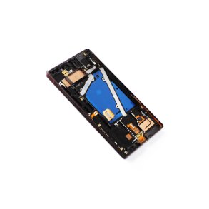 Nokia Microsoft Lumia 930 Sk�rm med ramme S�lv Display og Digitizer Service Pack