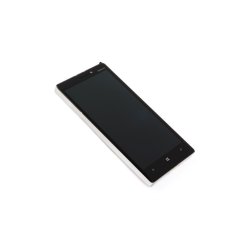 Nokia Microsoft Lumia 930 Sk�rm med ramme S�lv Display og Digitizer Service Pack