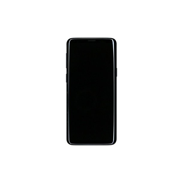 Samsung Galaxy S9 G960F Sk�rm med ramme Sort Display og Digitizer Service Pack