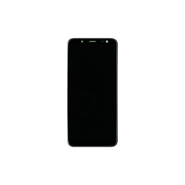 Samsung Galaxy J6 J600F Sk�rm uden ramme Sort Display og Digitizer Service Pack